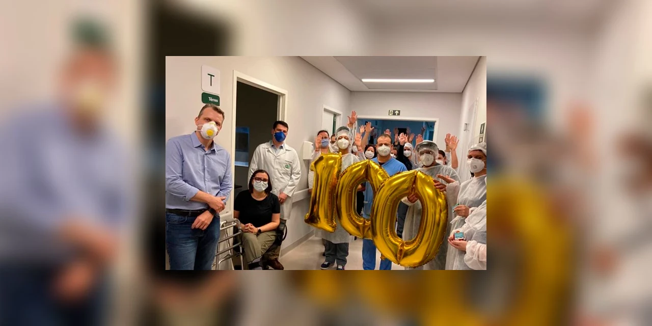 Vídeo: Hospital da Unimed em PG atinge marca de 100 pacientes recuperados da COVID-19