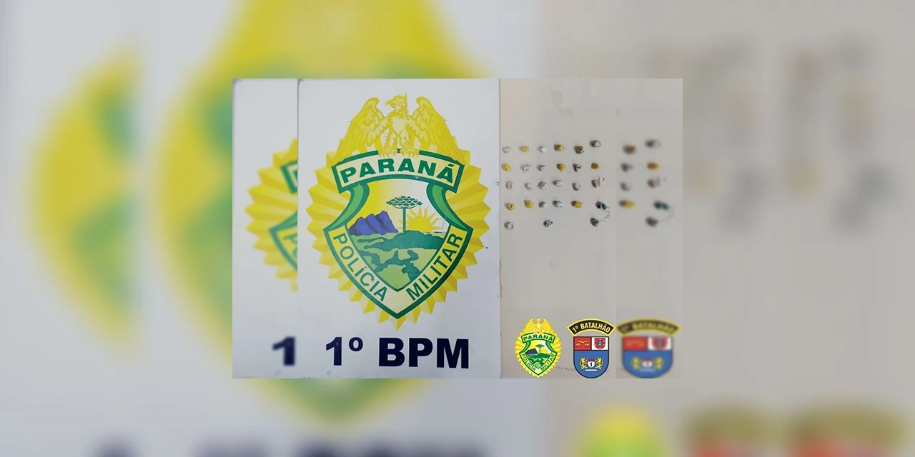 Suspeito é encontrado em Ponta Grossa com 27 pedras de crack