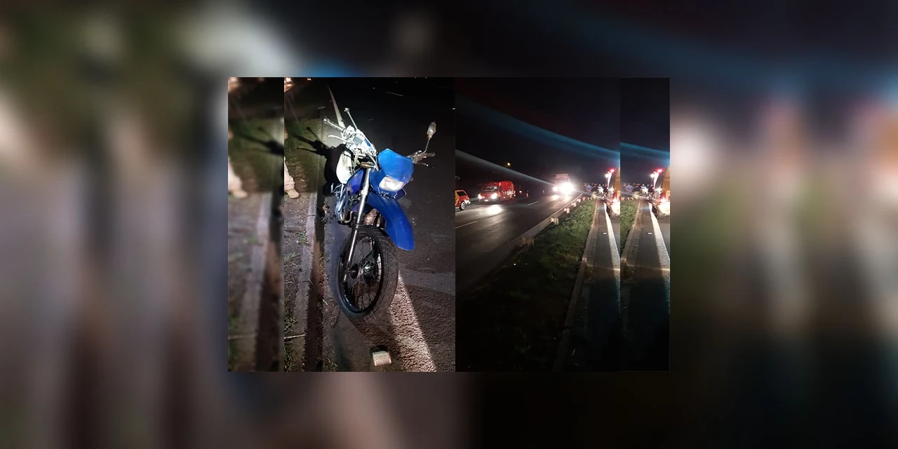 Homem morre em PG após cair de motocicleta durante viagem em rodovia