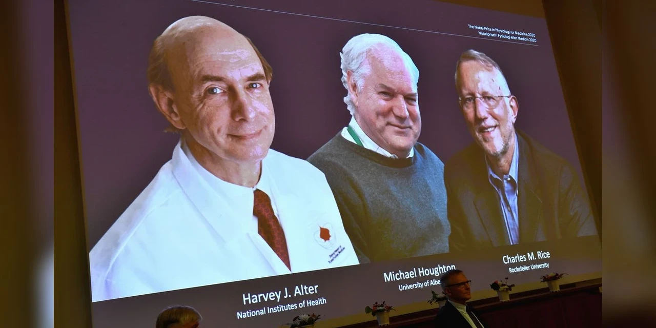 Cientistas que descobriram o vírus da Hepatite C vencem o Prêmio Nobel de Medicina 2020