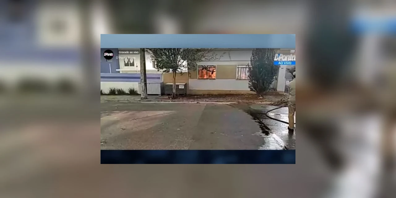 Vídeo: Incêndio em residência deixa uma vítima na Vila Estrela