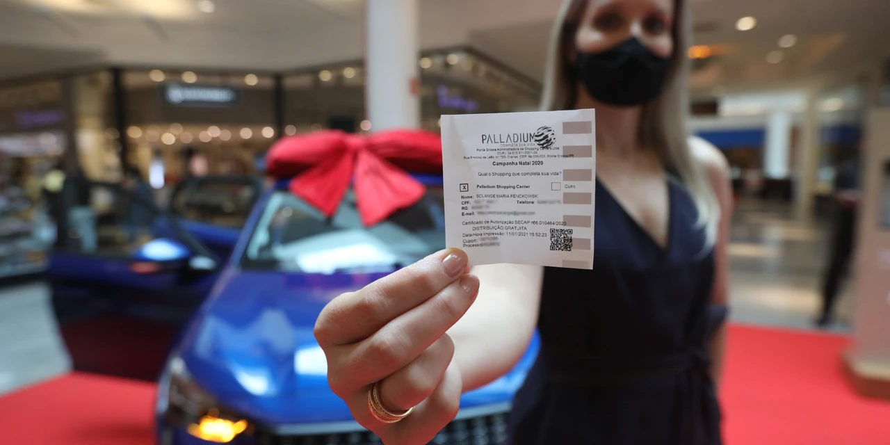 Empresária de PG é a ganhadora do carro da campanha de Natal Shopping Palladium