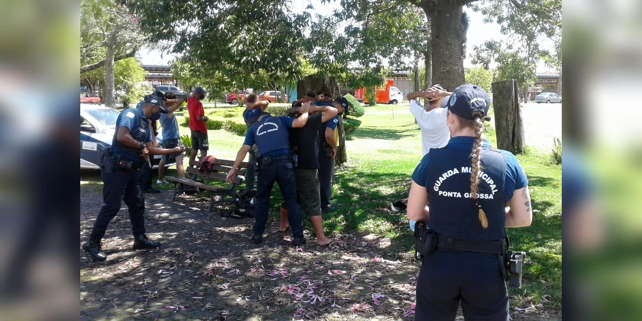 Fotos: Secretaria de Segurança reforça ações da Operação Praça Segura em PG