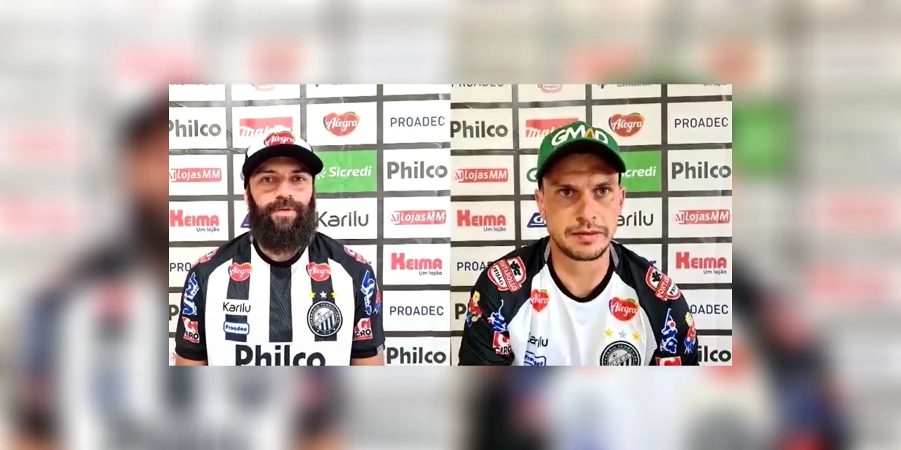Marcelo e Rafael Chorão falam sobre preparação do Operário em Sorocaba