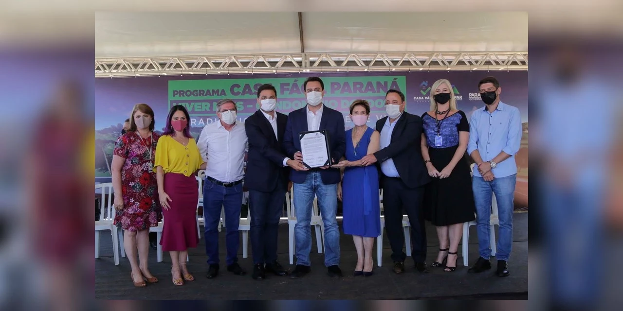 Ratinho Junior autoriza construção de Condomínio do Idoso em Ponta Grossa