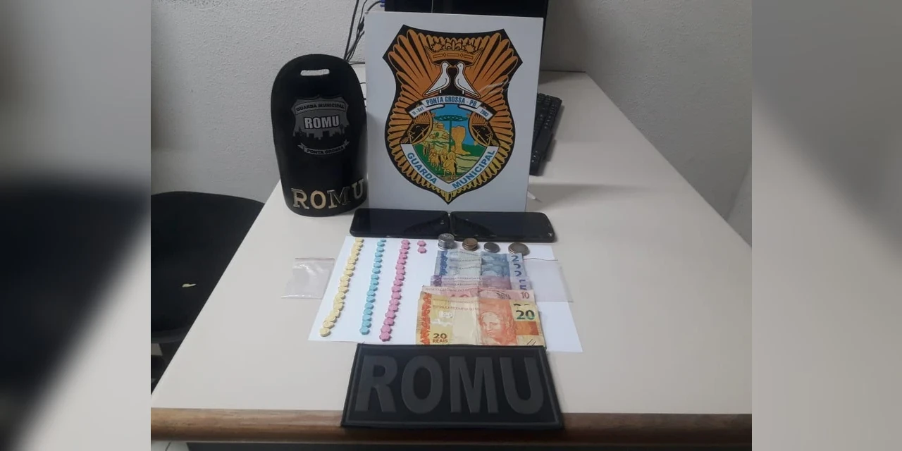 Guarda Municipal apreende 54 comprimidos de ecstasy no Centro de PG