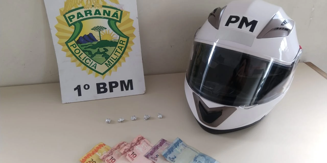 Dois homens são presos com crack no Centro de PG