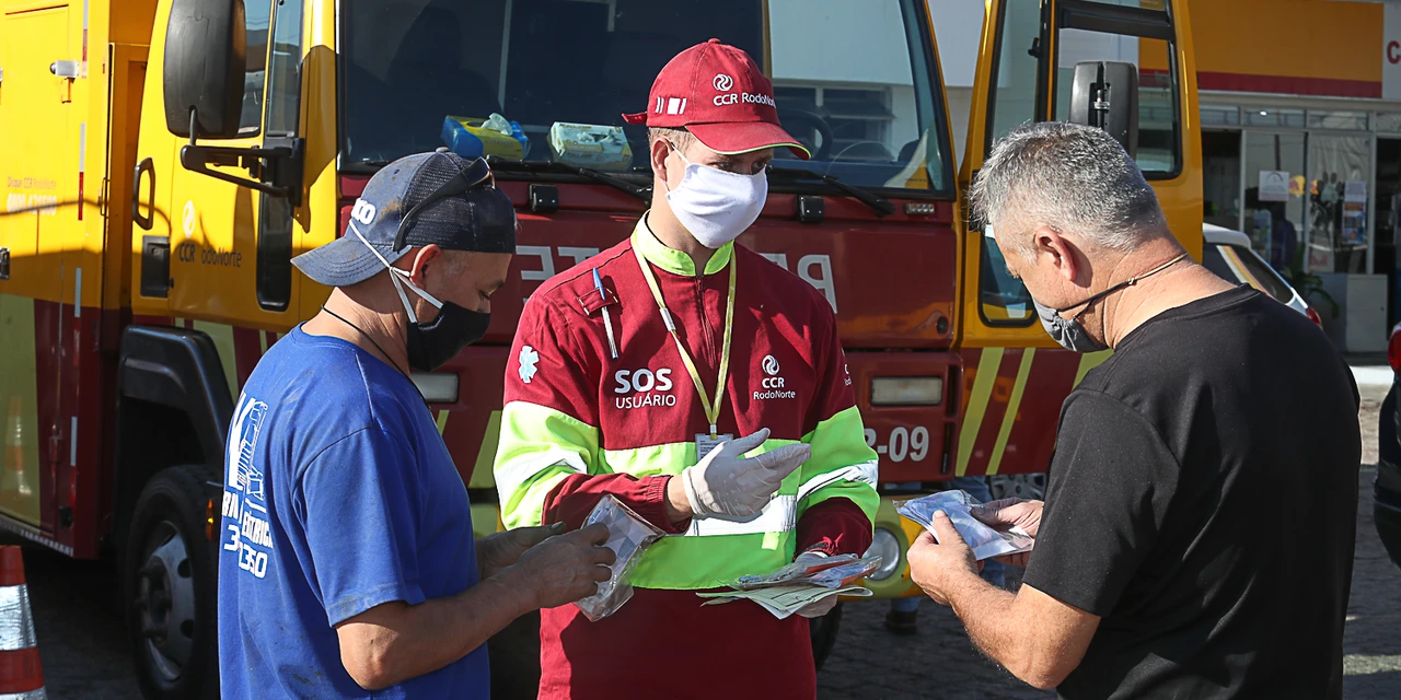 CCR RodoNorte reabre pontos extras para atendimento aos caminhoneiros