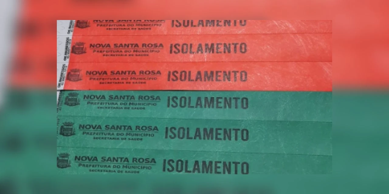 Cidade do Paraná obriga uso de pulseiras para pacientes confirmados e suspeitos de COVID