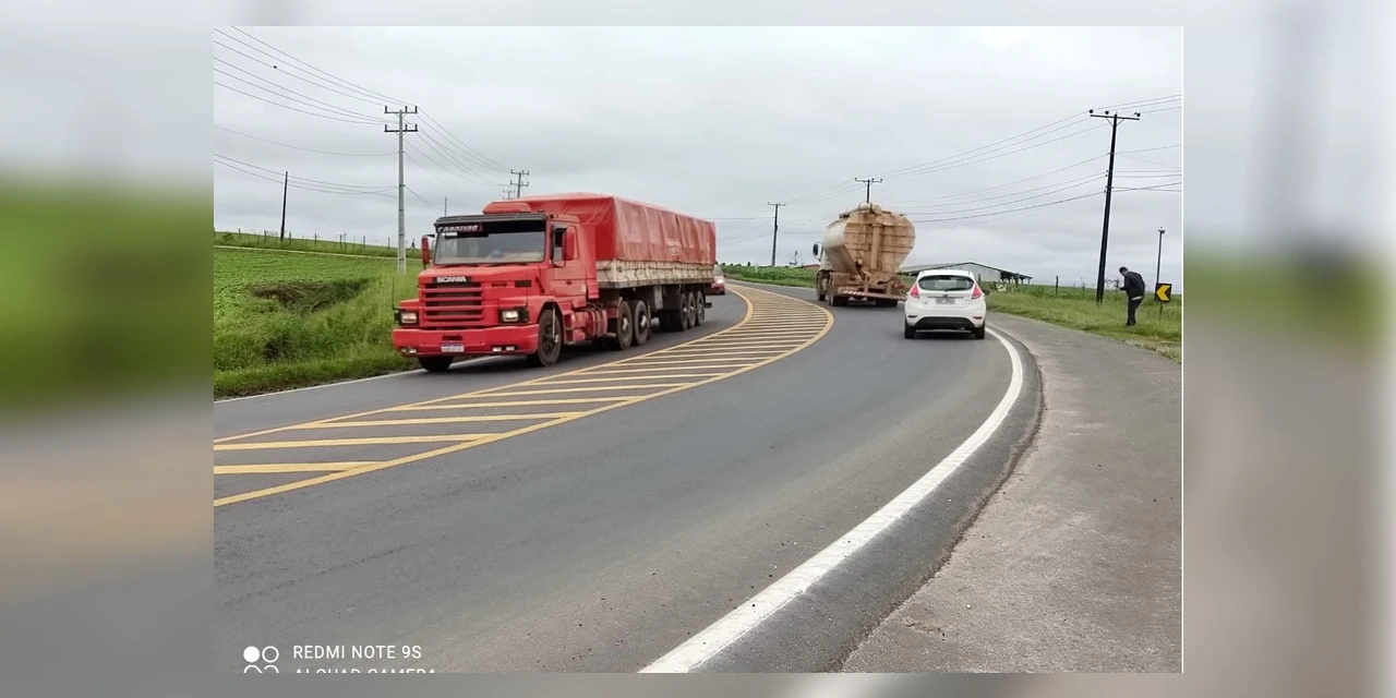 Obras no trecho da PR-340, em Castro, recebem investimento de R$ 1,8 milhão