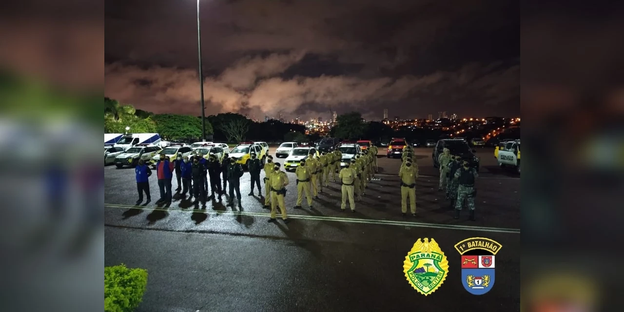 Forças de segurança abordam mais de 60 pessoas durante fiscalização do toque de recolher em PG