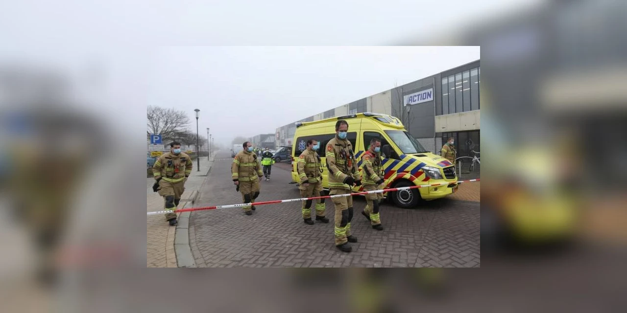 Explosão atinge centro de testes de Covid na Holanda