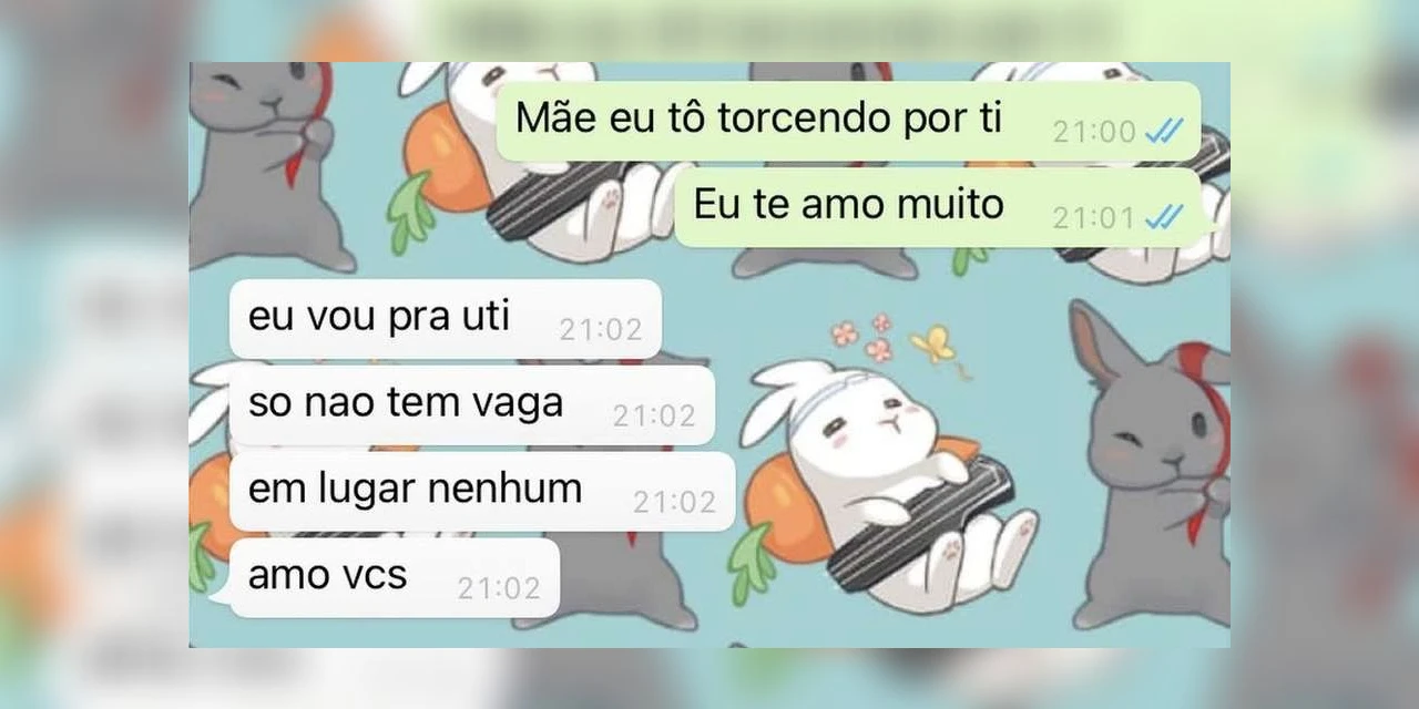 'Não tem UTI, amo vcs': conheça a história do último contato entre mãe e filha que viralizou na internet