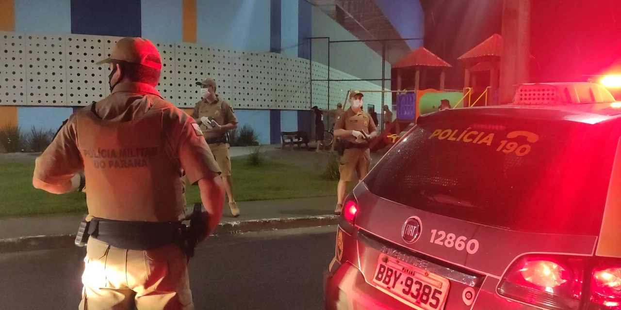 Nos últimos dois dias, Polícia interdita 23 estabelecimentos por descumprir decreto no Paraná