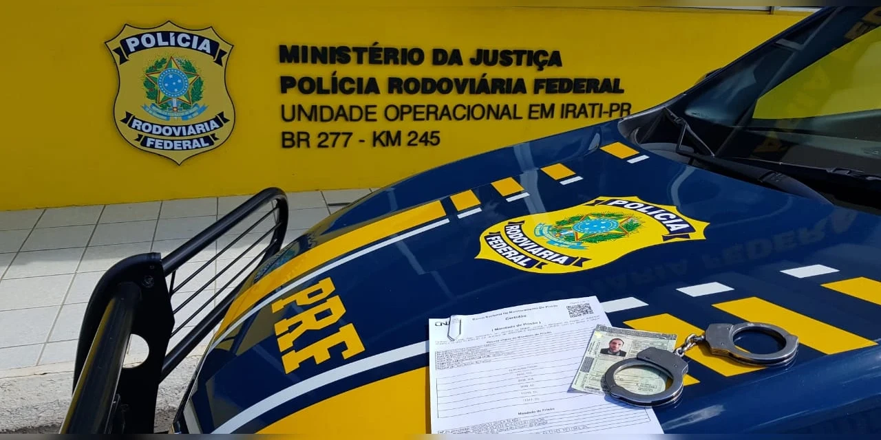PRF prende foragido usando CNH falsa no Paraná