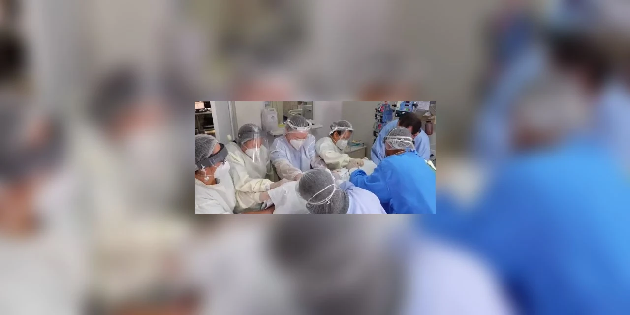 Vídeo urgente: Santa Casa de Irati divulga imagens e depoimentos com a realidade da COVID-19