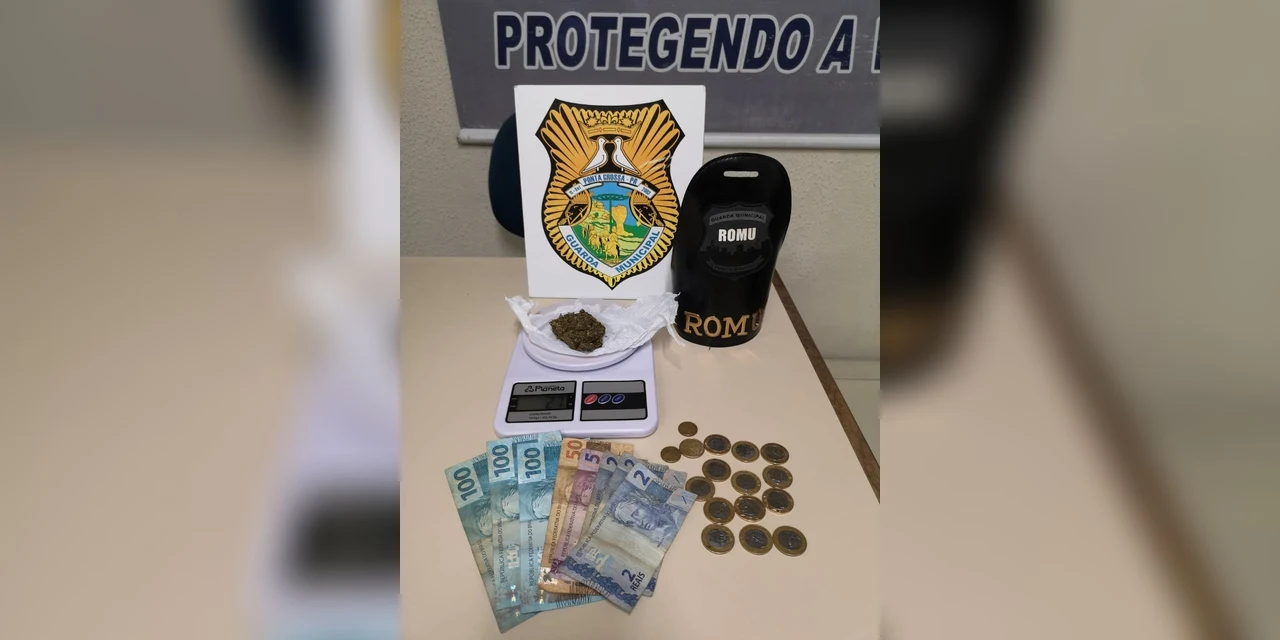 Homem tenta esconder droga na cueca mas acaba detido pela Guarda Municipal em PG