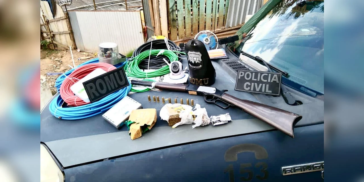 Vídeo: Polícia Civil e GM prendem três pessoas em operação contra receptação de fios de cobre