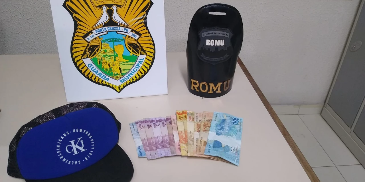 Suspeito de assalto em farmácia é preso pela Guarda Municipal em PG