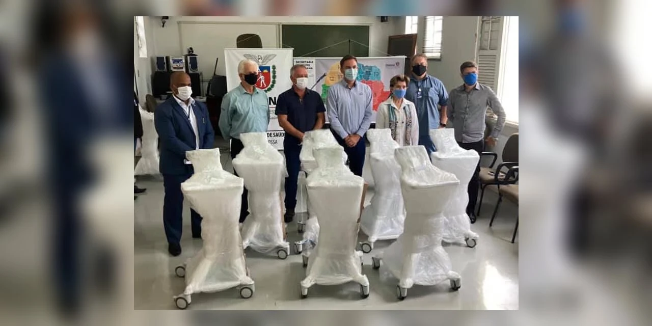 PG recebe doação de sete respiradores nesta quinta (25)