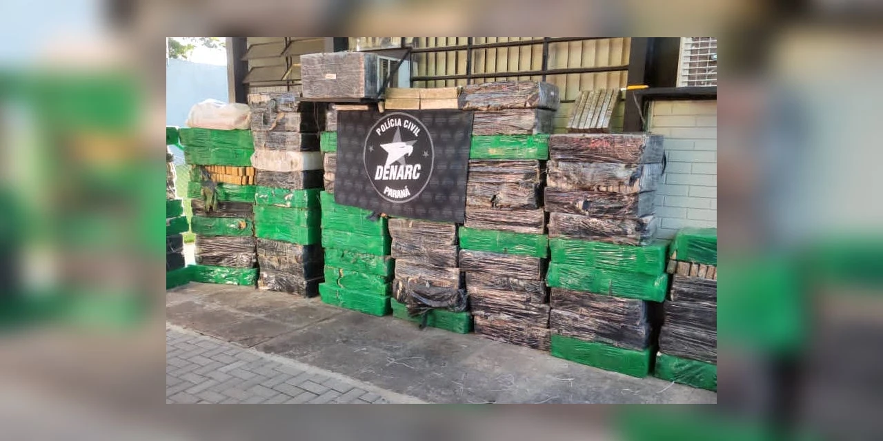 Forças de segurança apreendem mais de 280 toneladas de drogas em 2020