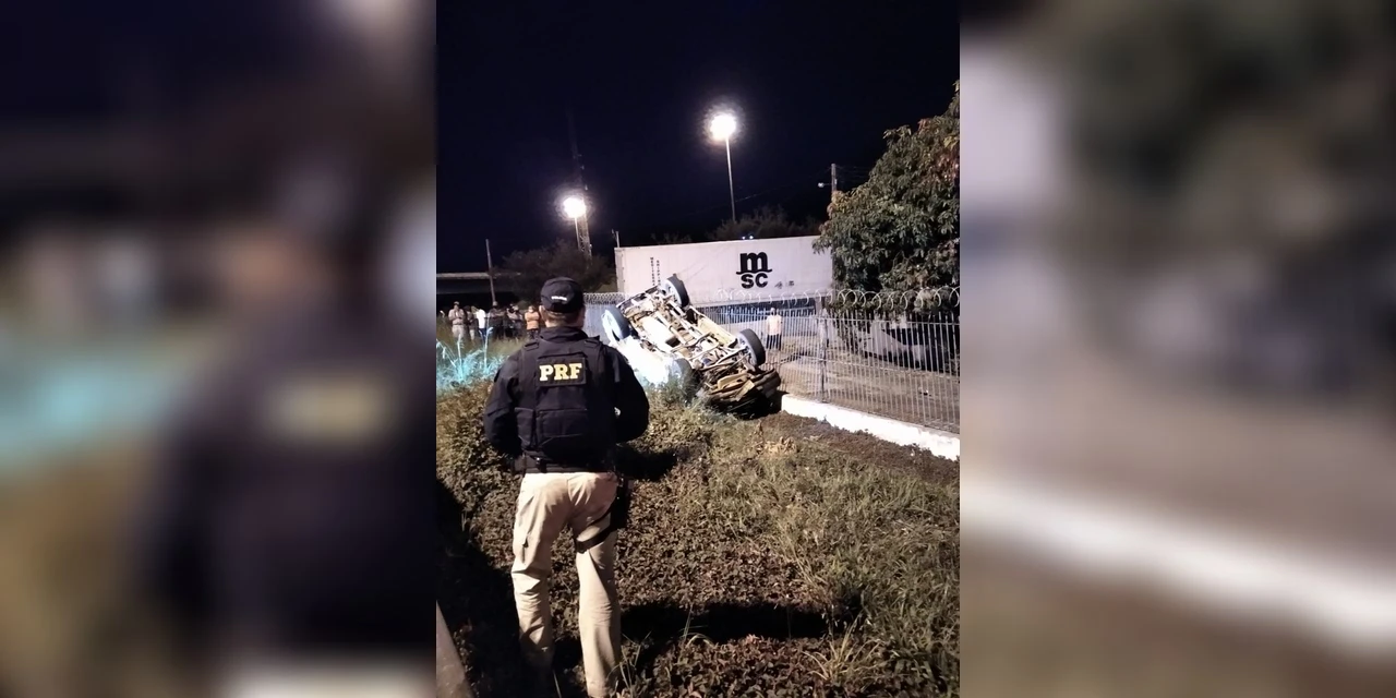 PRF registra cinco acidentes durante 'Operação Semana Santa' nos Campos Gerais