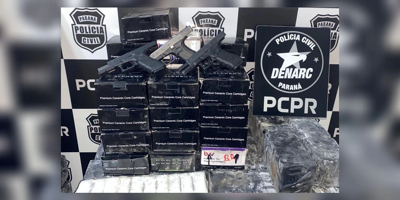 Cerca de 700 kg de cocaína são apreendidos em duas semanas no Paraná