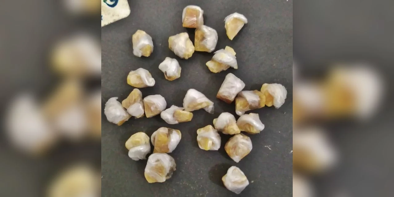 Jovem é preso com pedras de crack em PG e confirma: 'Tô traficando nas redondezas'