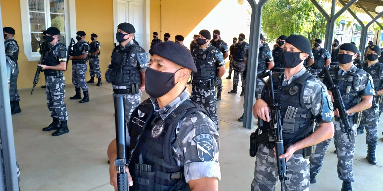 Fotos: Confira como foi o lançamento da Operação Pronta Resposta em PG