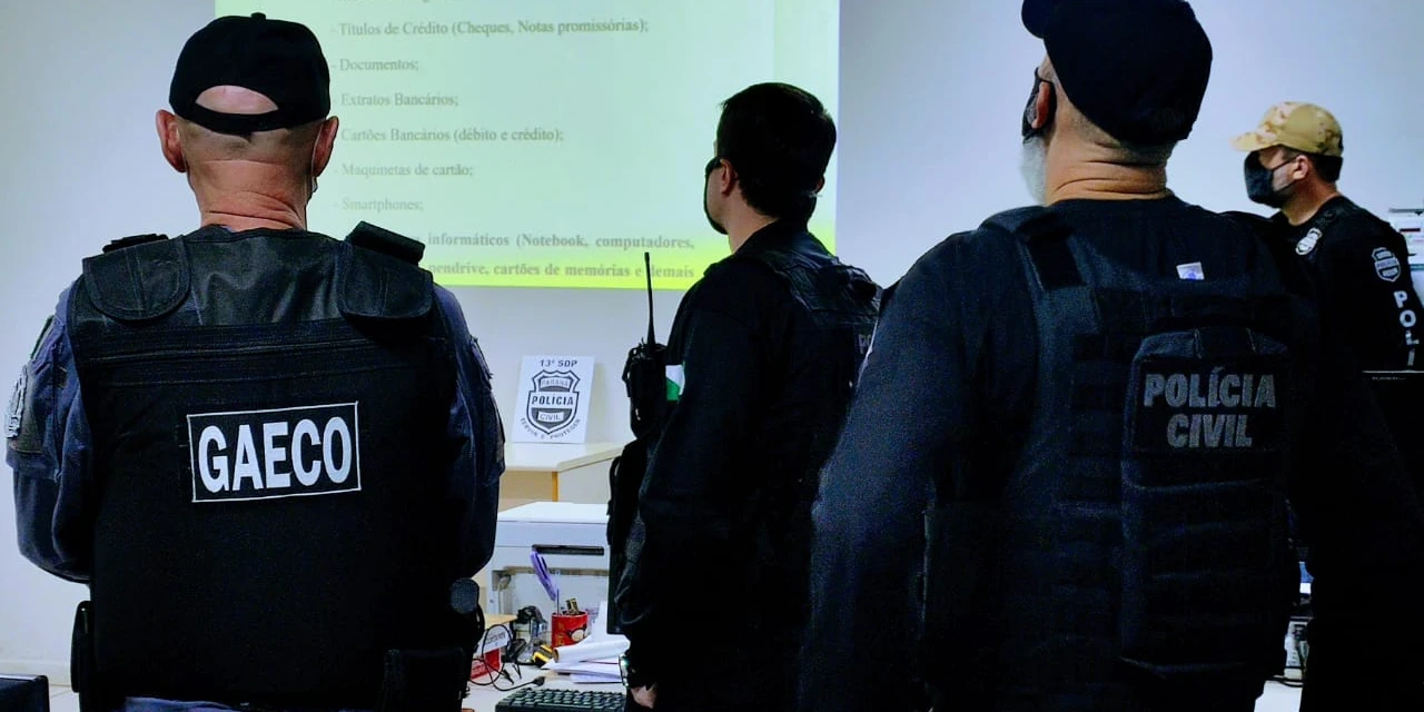 Fotos: Polícia Civil e GAECO desarticulam organização criminosa em PG