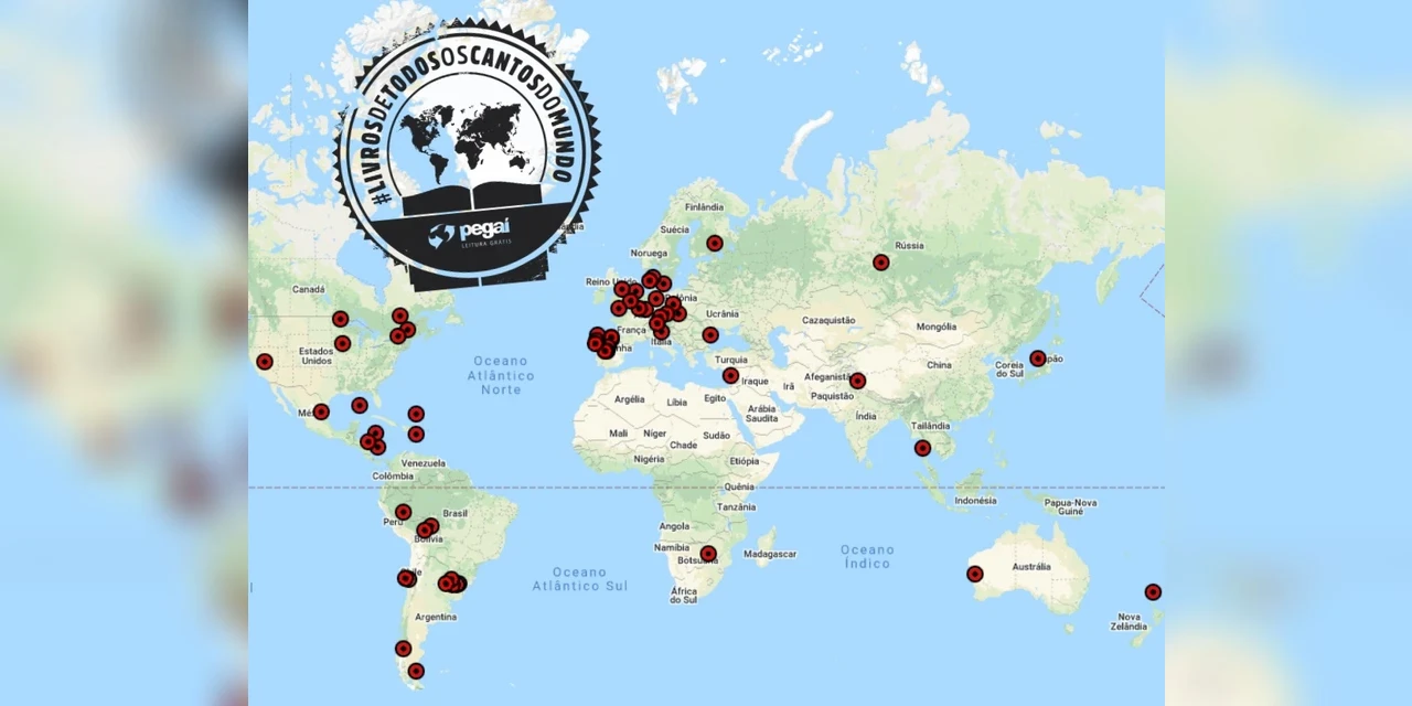 Pegaí lança campanha para arrecadar livros de 193 países
