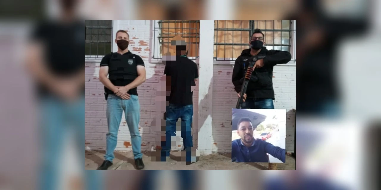 Suspeito de matar comerciante em lanchonete é preso pela Polícia Civil em Castro
