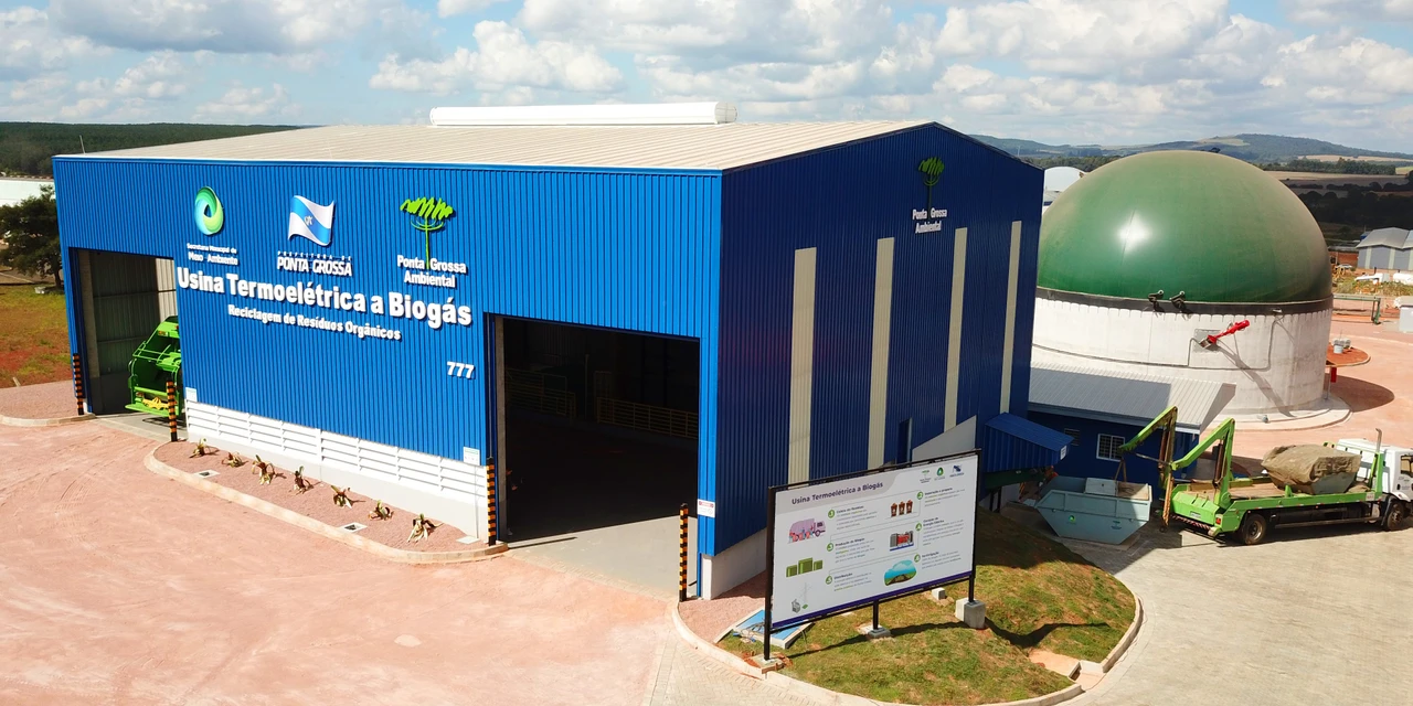 Conheça os detalhes da Usina Termoelétrica a Biogás que transformará resíduos orgânicos em energia elétrica em Ponta Grossa
