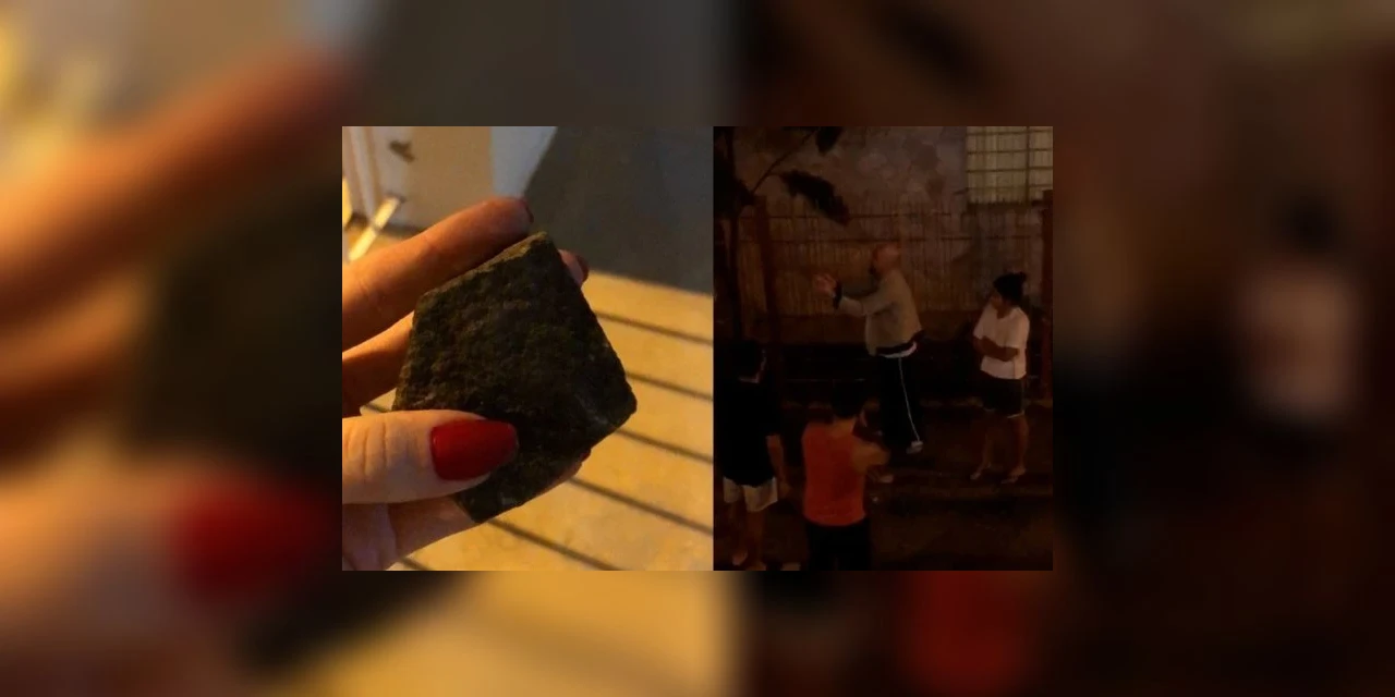 Mãe denuncia casal por racismo após pedras atiradas contra filha de 1 ano