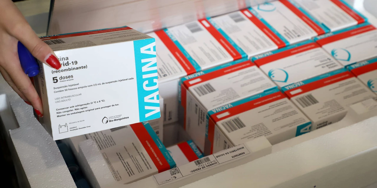 Paraná receberá nesta quarta-feira mais 237 mil vacinas da AstraZeneca