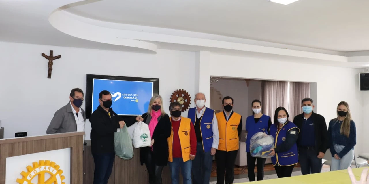 Rotary lança campanha “Aqueça seu Coração com Amor e Empatia” em Ponta Grossa