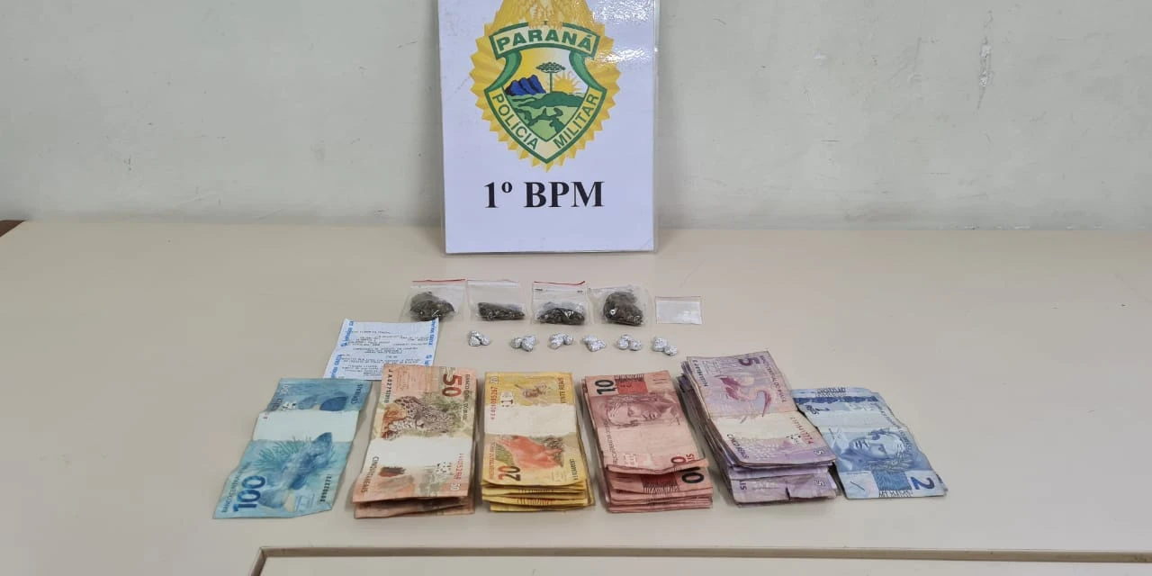 Prejuízo para o tráfico: Dois jovens são detidos com crack e maconha em bairro de PG