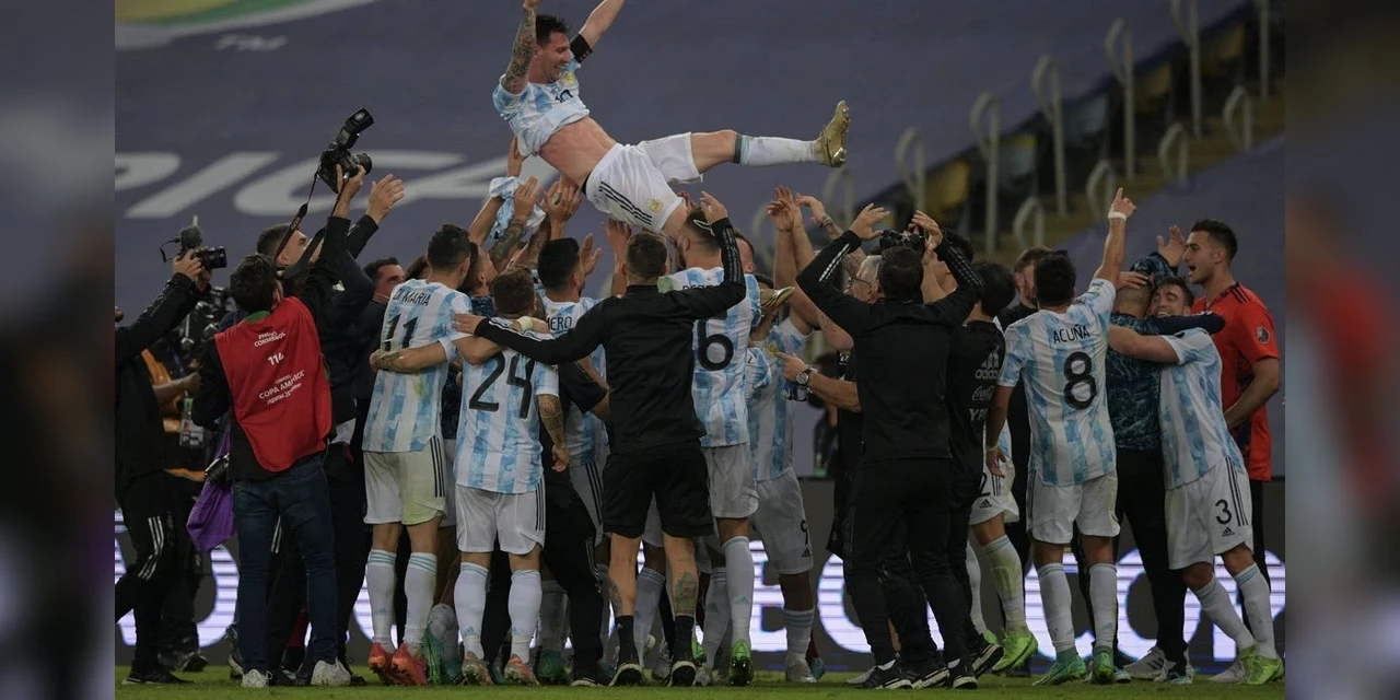 Argentina vence Brasil na Copa América e quebra jejum de títulos
