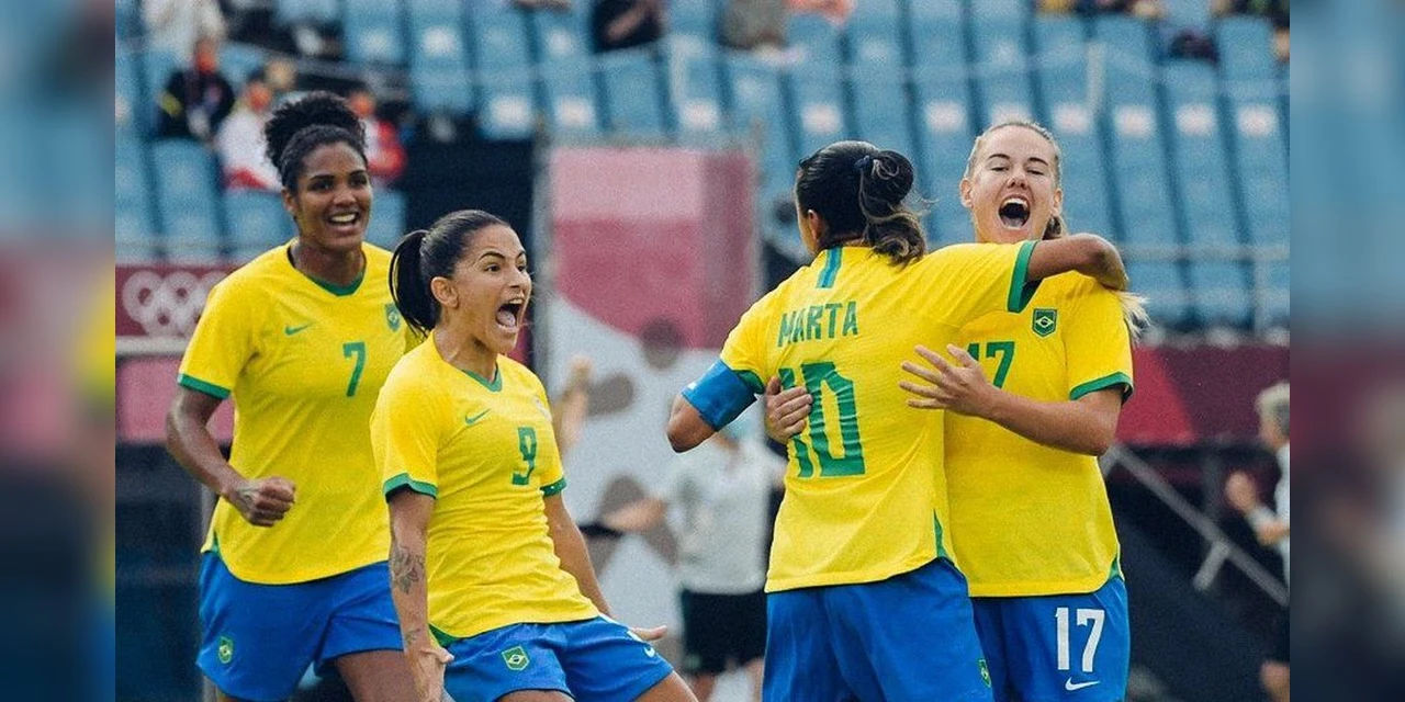 Seleção feminina goleia China na estreia do Brasil na Olimpíada