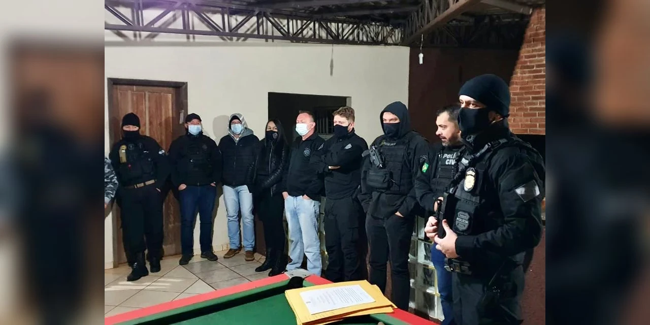 Vídeo: Operação da Polícia Civil de PG mira quadrilha especializada em roubos a fazendas na região