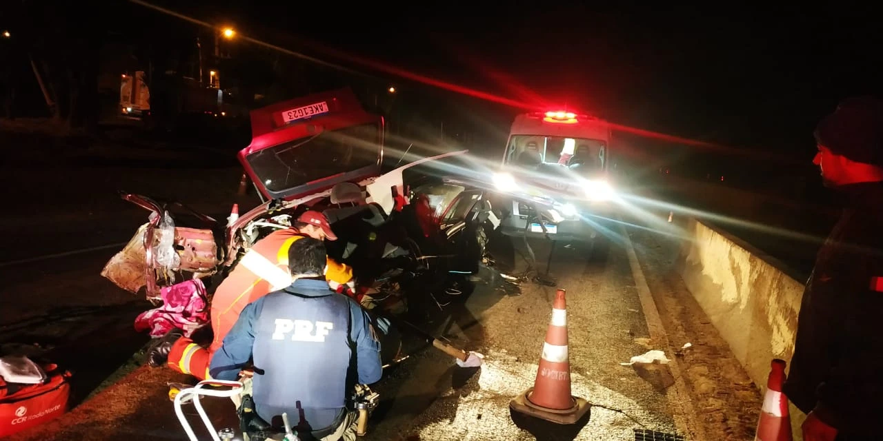 Jovem de 17 anos morre a caminho do hospital após acidente na BR-376