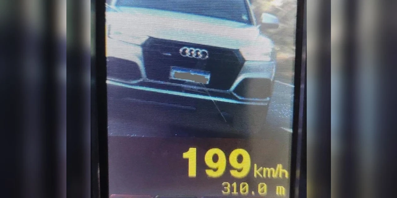 Motorista é flagrado a quase 200 km/h no Paraná e pode ter o direito de dirigir suspenso