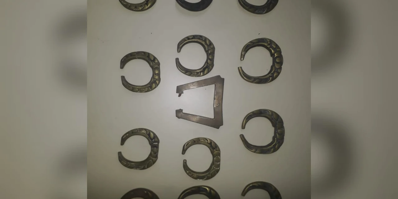 Homem é detido após furtar 13 alças de túmulo no Cemitério São José em PG