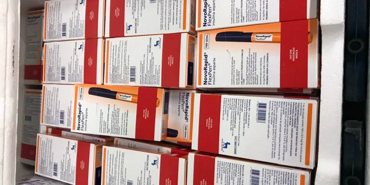 Paraná finaliza compra emergencial de insulina; distribuição às regionais de saúde inicia nesta segunda (26)