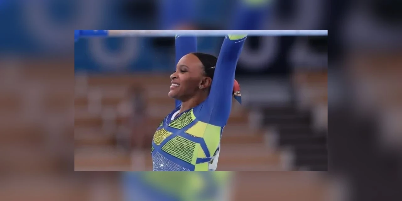 Inédita: Rebeca Andrade conquista a medalha de prata para o Brasil na ginástica
