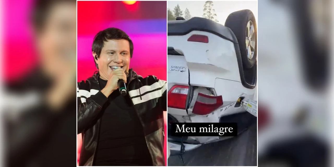 Cantor Giovani, da dupla com Gian, sofre acidente de carro em SP