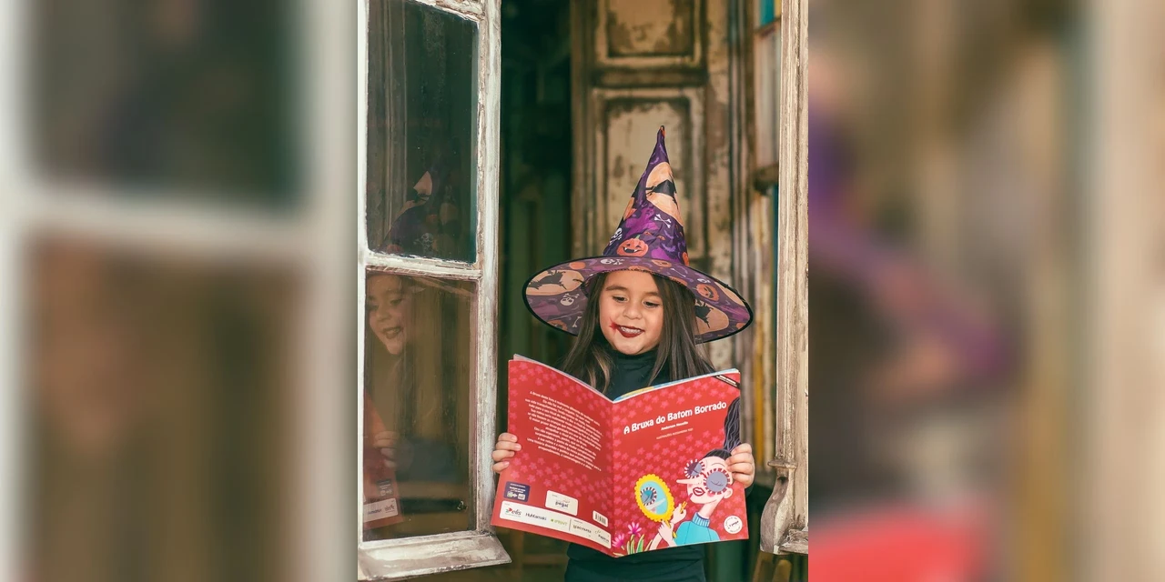 'A bruxa do batom borrado' é o novo livro impresso pelo Pegaí