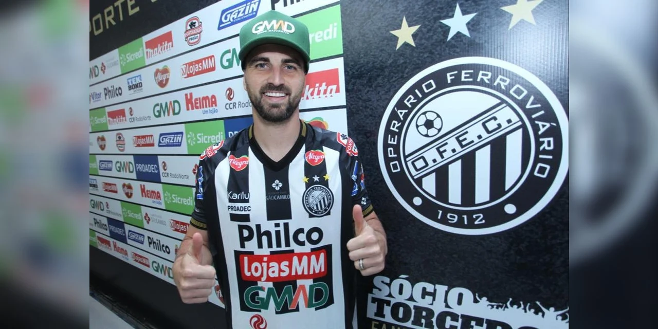 Meio-campista Rafael Longuine é o novo reforço do Operário para temporada