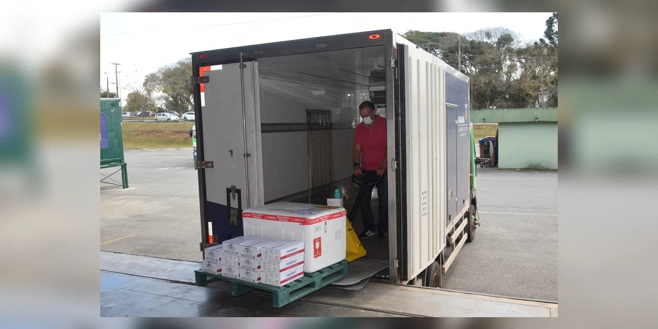 Regional de Saúde de PG recebe mais 27,6 mil doses de vacinas contra COVID-19
