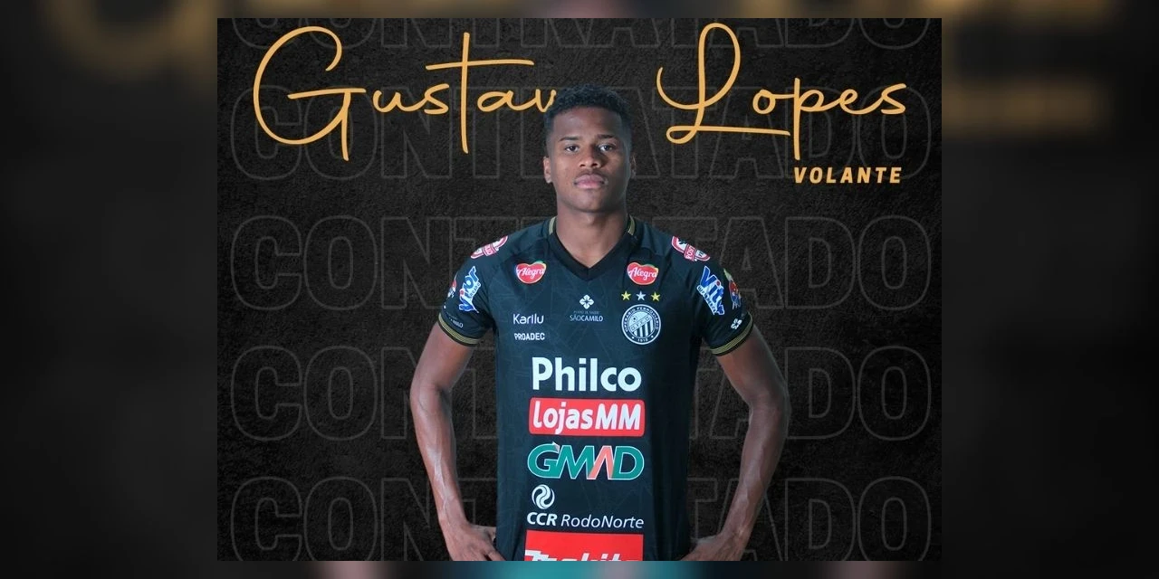 Gustavo Lopes é o novo reforço do Operário; confira a ficha técnica do atleta